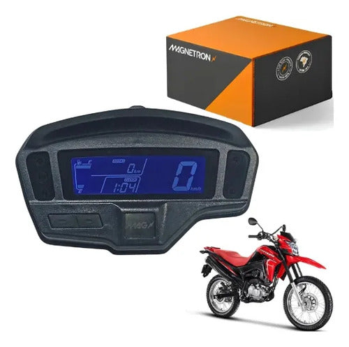 Medidor Painel Velocímetro Magnetron Honda Bros 160 2018 a 2024