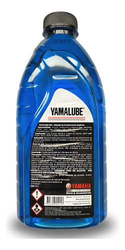 Aditivo de Radiador Líquido de Arrefecimento Yamalube Orgânico 50/50 Pronto para Uso 1 Litro