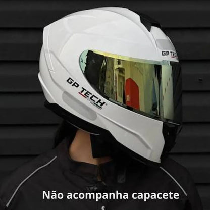 Viseira GP Tech Ultra Dourada