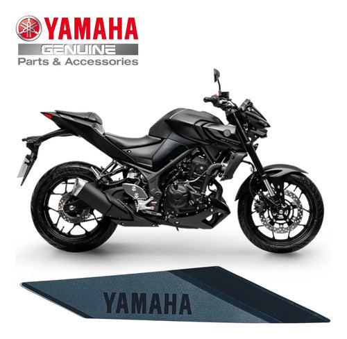 Adesivo da Rabeta Lateral Direita Yamaha Mt-03 2022 a 2025 Preto Fosco