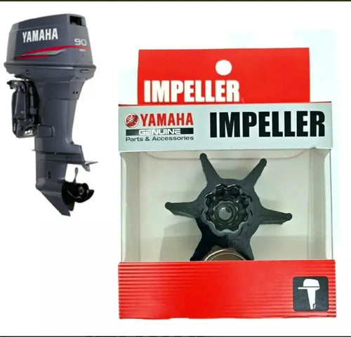 Rotor da Bomba d'Água Yamaha Motor de Popa 60 HP 2T 70 HP 2T 75 HP 2T 80 HP 2T 85 HP 2T 90 HP 2T