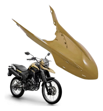 Paralama Dianteiro Paramotos Yamaha Lander 250 2020 a 2024 Bege Brilhante