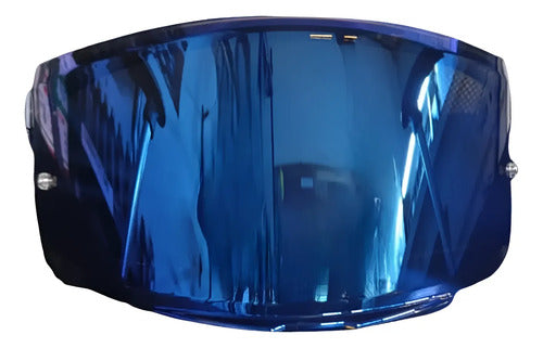 Viseira MT Helmets V-14B Targo S e Axxis Hummer Iridium Azul