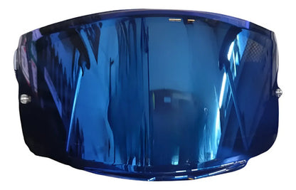 Viseira MT Helmets V-14B Targo S e Axxis Hummer Iridium Azul