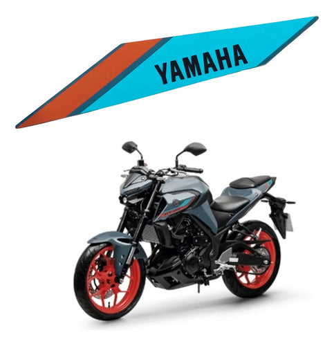 Adesivo da Rabeta Lateral Esquerda Yamaha Mt-03 2023 a 2024 Verde