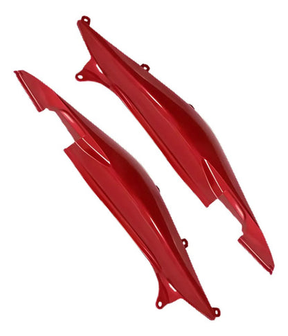 Par de Rabetas Laterais Paramotos Honda Cb 300r 2014 em diante Vermelho