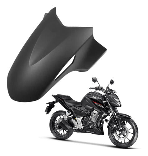 Paralama Dianteiro Paramotos Honda Cb 300f Twister 2023 a 2025 Cinza