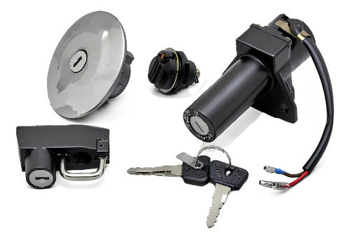 Conjunto de Travas Magnetron Yamaha Factor 125 2008 a 2013