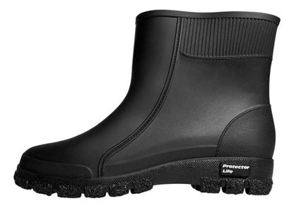 Bota de Chuva Protector Life Cano Médio Preto