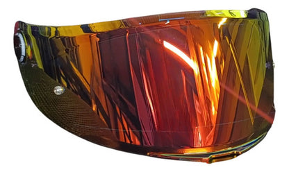 Viseira MT Helmets V14B Targo S Axxis Hummer Revo 2 mm Vermelho