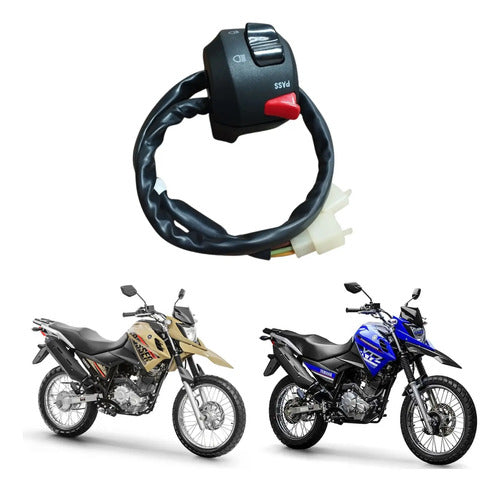 Interruptor do Guidão Esquerdo Yamaha Crosser 150 2017 a 2021