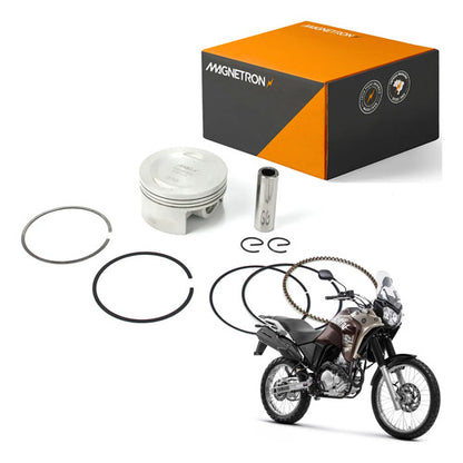 Kit Pistão com Anéis Magnetron Yamaha Fazer Lander Ténéré 250 0,50 mm