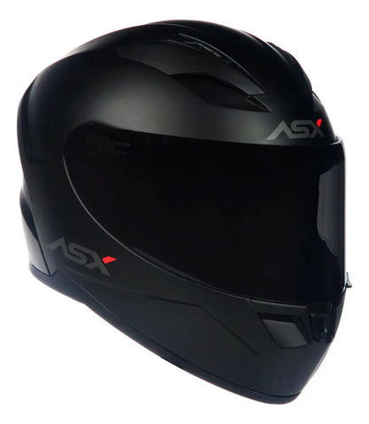 Capacete ASX City Solid Preto Grafite Fosco