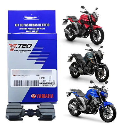 Pastilha de Freio Traseira Y-TEQ Yamaha Crosser Fazer Fz15 150 Fazer Lander Ténéré 250 Xtz 250x