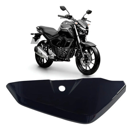Protetor do Paralama Direito Yamaha Fazer Fz15 150 2023 a 2025 Preto