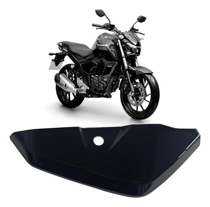 Protetor do Paralama Direito Yamaha Fazer Fz15 150 2023 a 2025 Preto