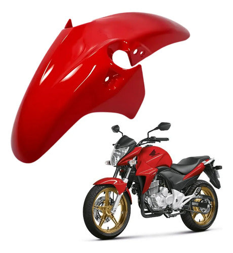 Paralama Dianteiro Paramotos Honda Cb 300r 2009 em diante Vermelho 1101/212/01