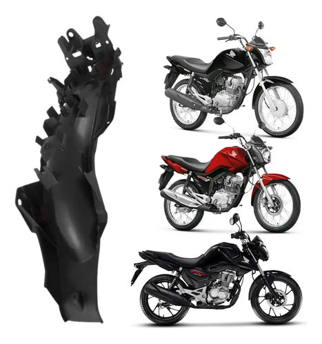 Paralama Traseiro Interno Paramotos Honda Cg 125 150 160 Fan Preto