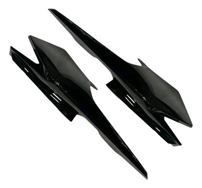 Par de Rabetas Laterais Paramotos Honda Cg 160 Fan 2025 em diante Preto