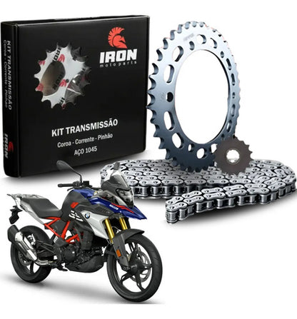 Kit Relação Iron Premium com Retentor BMW G 310 Gs 310 R 2016 em diante 520HO 112L 42/16T
