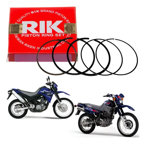 Jogo de Anéis do Pistão RIK Yamaha Xt 600 1993 a 2005 1,00 mm
