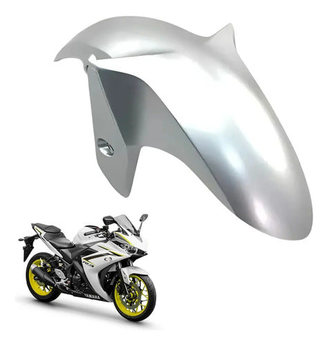 Paralama Dianteiro Yamaha Mt-03 2017 Yzf-R3 2019 Prata