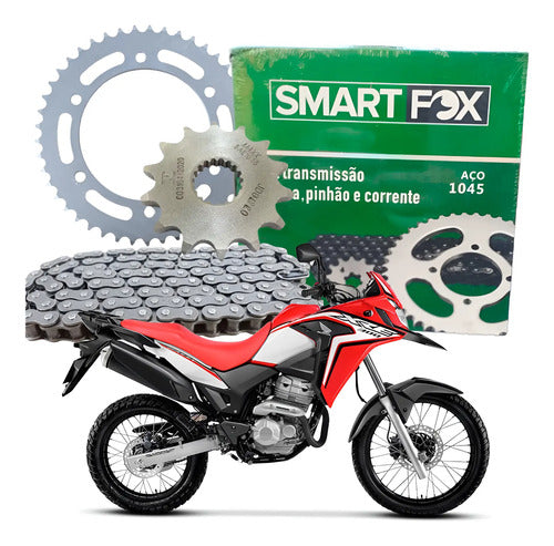 Kit Relação Smartfox sem Retentor Honda Xre 300 2009 em diante 520H 104L 36/13T