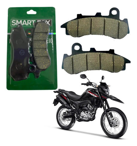 Pastilha de Freio Dianteira Smartfox Honda Biz 125 Pcx 150 Bros Pcx 160