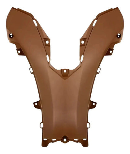 Acabamento Superior Central do Chassi Smartfox Shineray Jet 50 125 Marrom