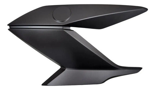 Tomada de Ar Esquerda Yamaha Fazer 150 2022 a 2025 Preto Fosco