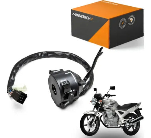 Interruptor do Farol com Seta Magnetron Honda Cbx 250 Twister 2001 a 2005