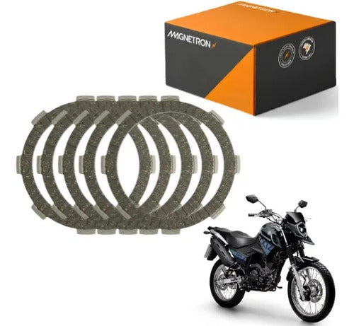Disco de Embreagem Magnetron Yamaha Fazer Factor Crosser 150
