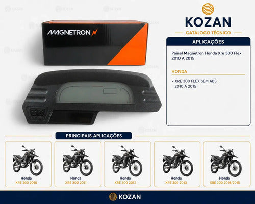 Medidor Painel Velocímetro Magnetron Honda Xre 300 2009 a 2015