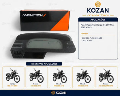 Medidor Painel Velocímetro Magnetron Honda Xre 300 2009 a 2015