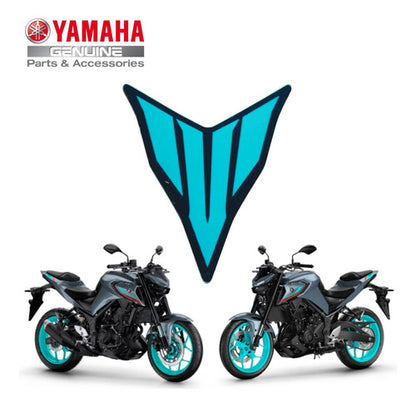 Adesivo Central do Tanque Yamaha Mt-03 2023 a 2024 Ciano