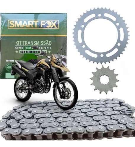 Kit Relação Smartfox com Retentor Yamaha Lander Ténéré 250 520OH 106L 40/13T