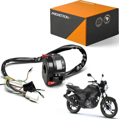 Interruptor do Farol com Seta Magnetron Yamaha Fazer 250 2008 a 2010