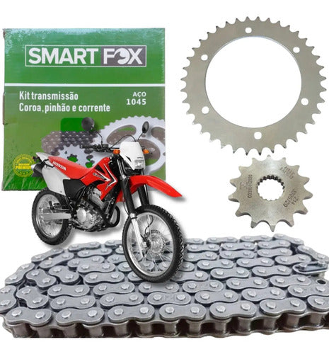 Kit Relação Smartfox sem Retentor Honda Tornado 250 2001 em diante 520H 104L 38/13T