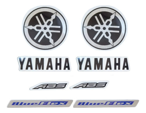 Kit Adesivos JS Yamaha Fazer Fz25 250 2018 a 2020 Vermelho
