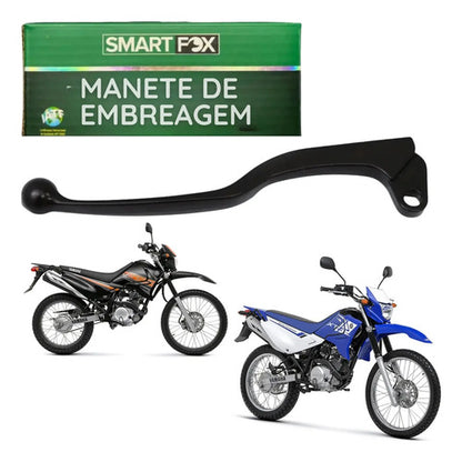Manete de Embreagem Smartfox Yamaha Xtz Factor 125 Crosser Fazer Factor 150 Ténéré Lander 250 Preto