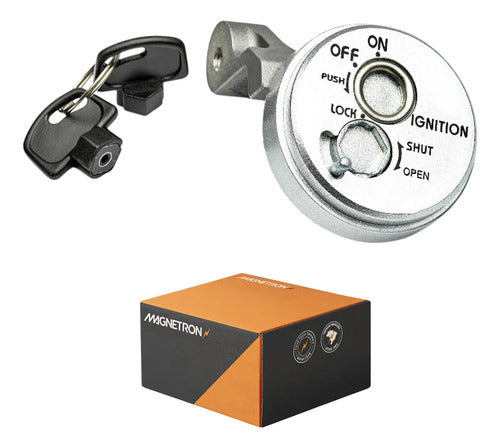 Chave de Ignição com Bloqueador Magnetron Honda Biz 125 2009 a 2015