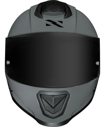 Capacete Norisk Razor Solid Cinza Brilhante