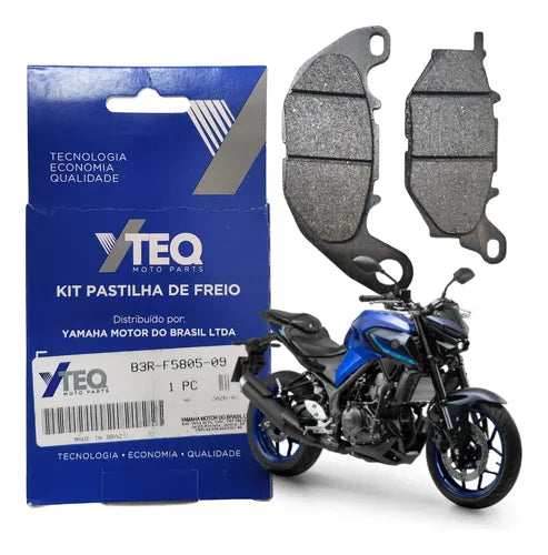 Pastilha de Freio Dianteira Y-TEQ Yamaha Mt-03 Yzf-R3 2016 em diante
