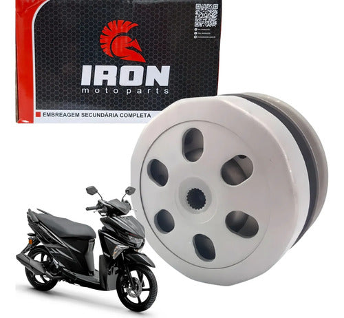 Embreagem Secundária Completa Iron Yamaha Neo 125 2017 a 2025