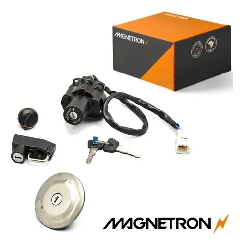 Conjunto de Travas Magnetron Yamaha Lander 250 2007 a 2014
