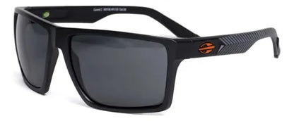 Óculos De Sol Mormaii Carmel 2 Óculos Solar Carmel 2 Feminino Masculino Lente Fumê Polarizado Preto