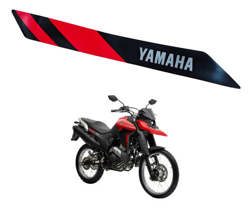 Adesivo da Tampa Lateral Direita Yamaha Lander 250 2025 Vermelho