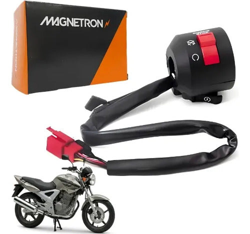Interruptor de Partida Magnetron Honda Cbx 250 Twister 2006 em diante