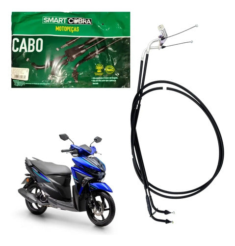 Cabo do Acelerador A e B Smartfox Yamaha Neo 125 2017 a 2025