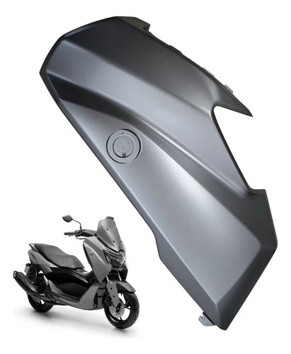 Carenagem Lateral do Farol Direita Yamaha Nmax 160 2025 em diante Prata Fosco